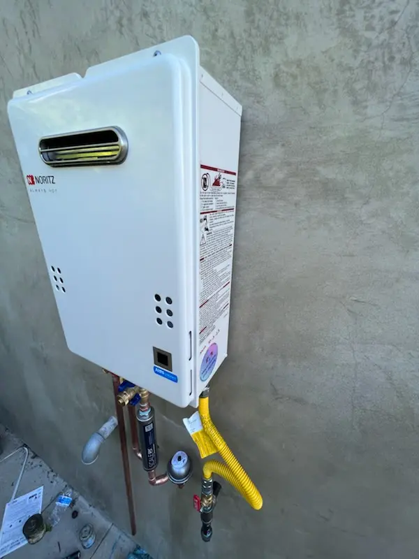 Tankless water heater installation for Old York Manor homes